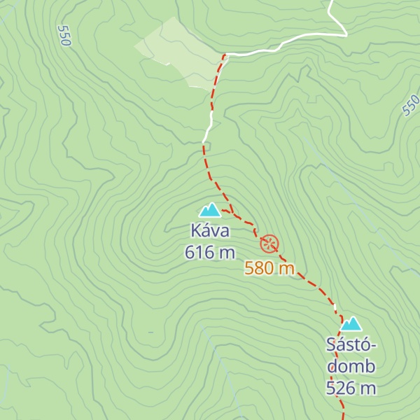 Map of Káva