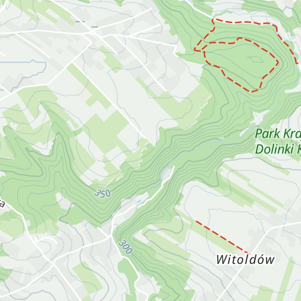 Map of Turnia Potockiego