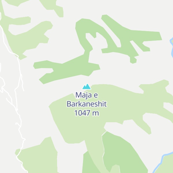 Map of Maja e Barkaneshit