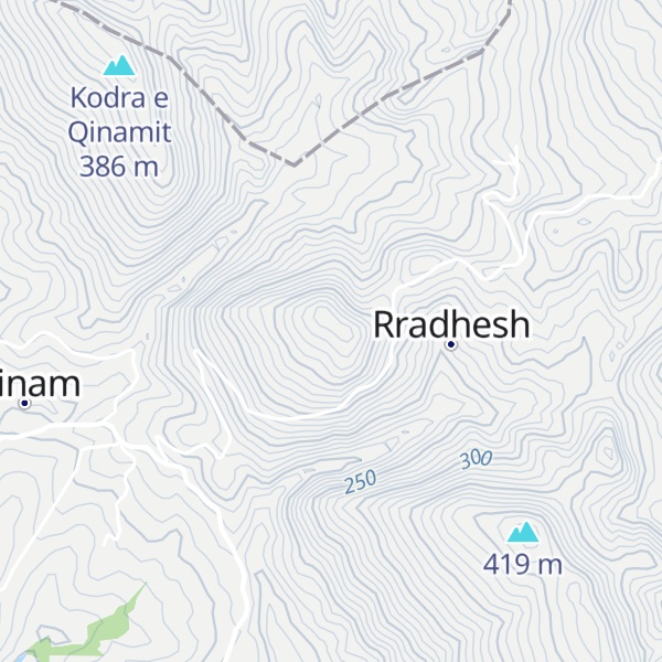 Map of Kodra e Kolotit