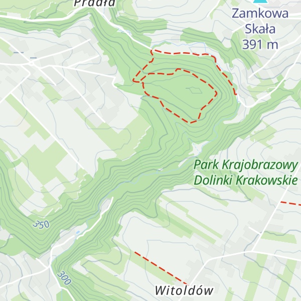 Map of Skała Rogata