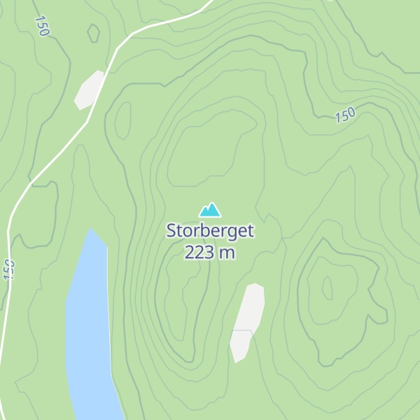 Map of Storberget