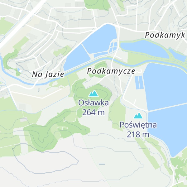 Map of Osławka