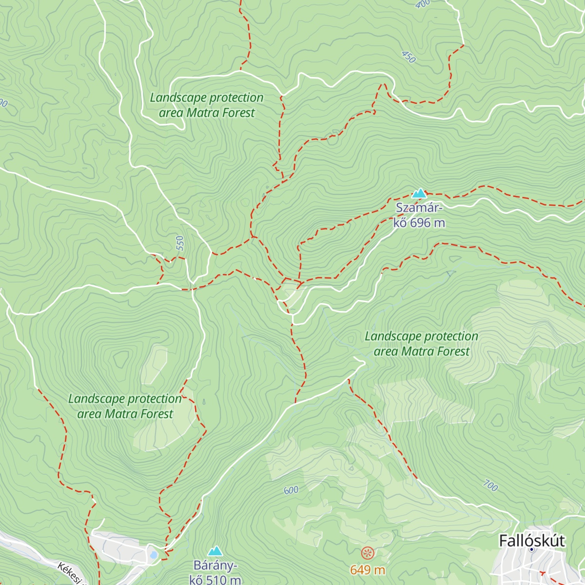 Ágasvári turistaház map