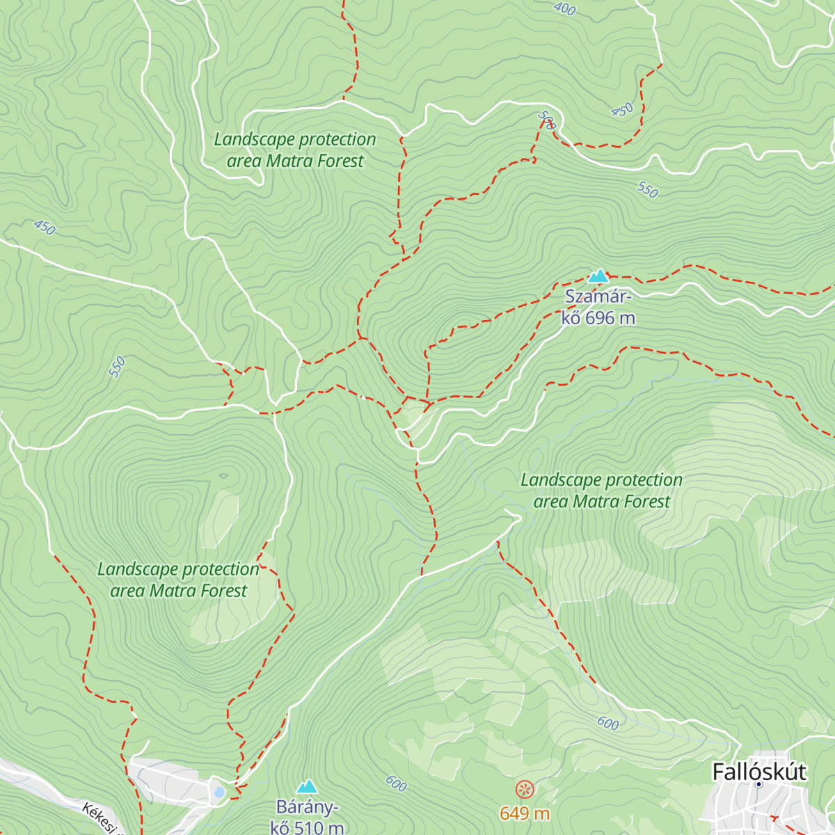 Ágasvári turistaház map