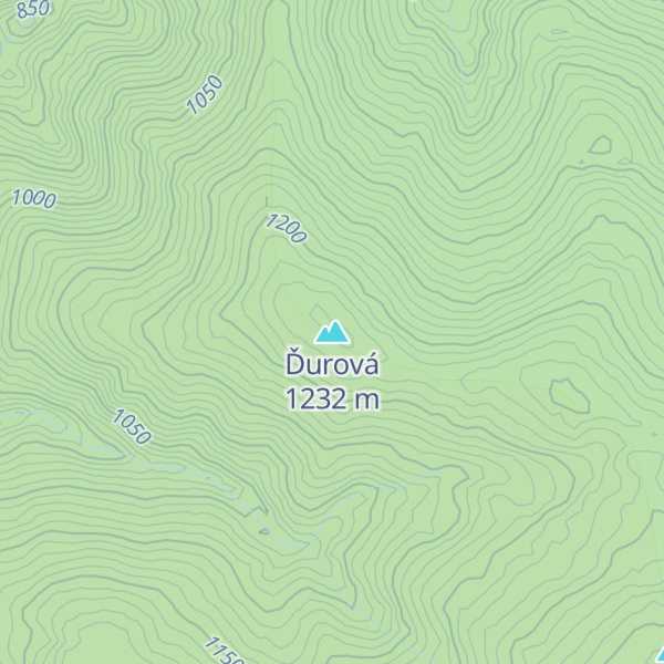 Map of Ďurová