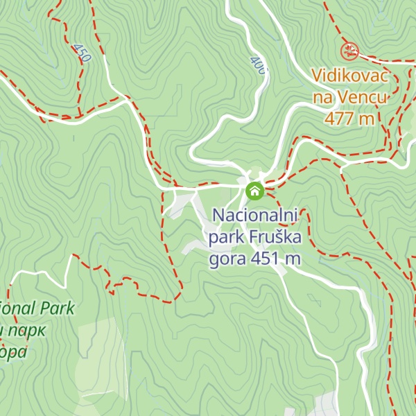 Map of Venac