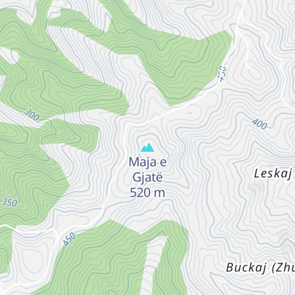 Map of Maja e Gjatë