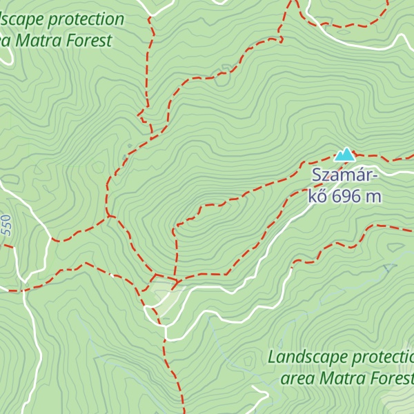 Map of Ágasvár
