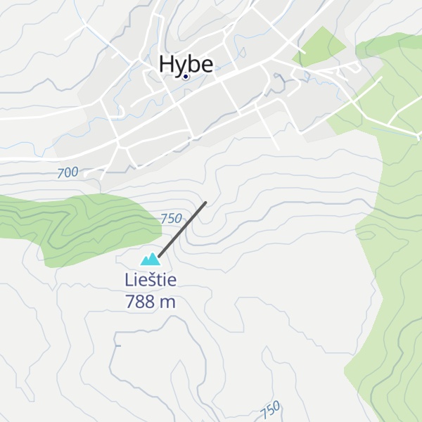 Map of Chata pri vleku