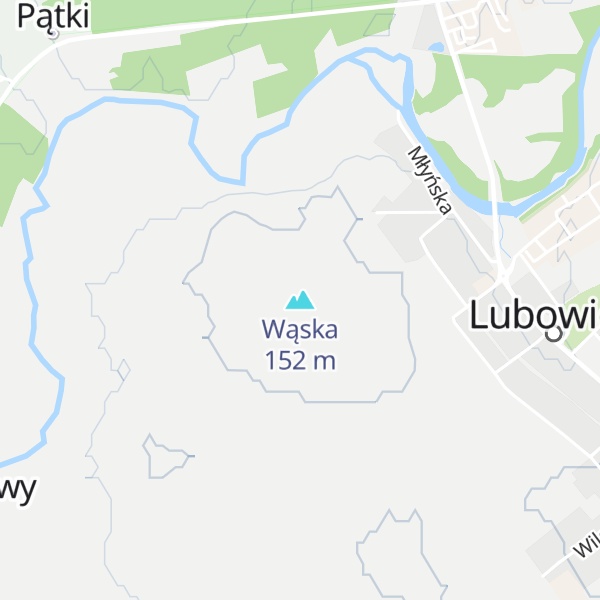 Map of Wąska