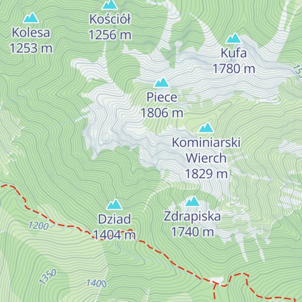 Map of Kliny