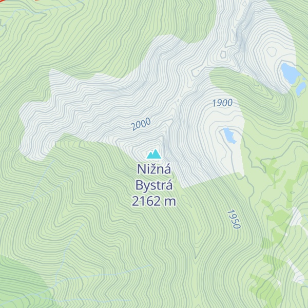 Map of Nižná Bystrá