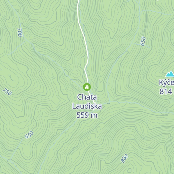 Map of Chata Laudiska