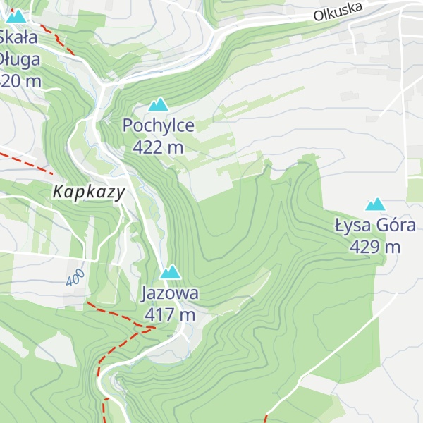 Map of Skały Pastuszki