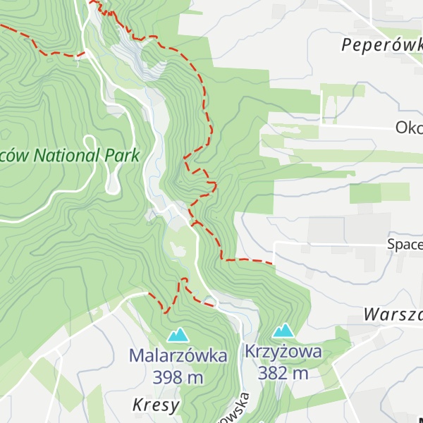 Map of Skała Puchacza