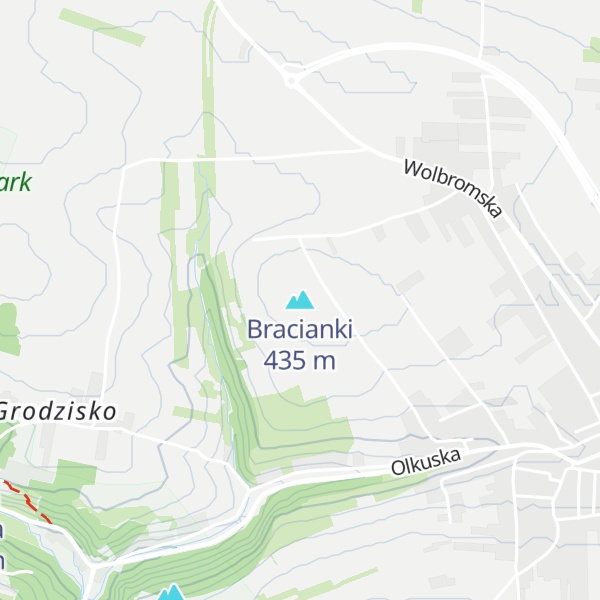 Map of Bracianki