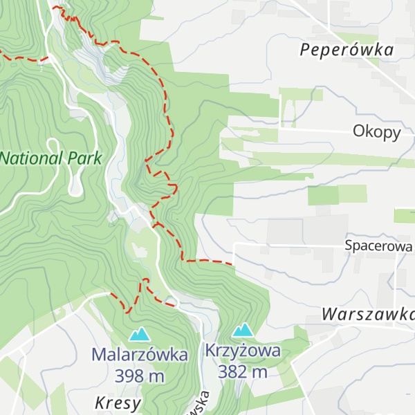 Map of Podwójna