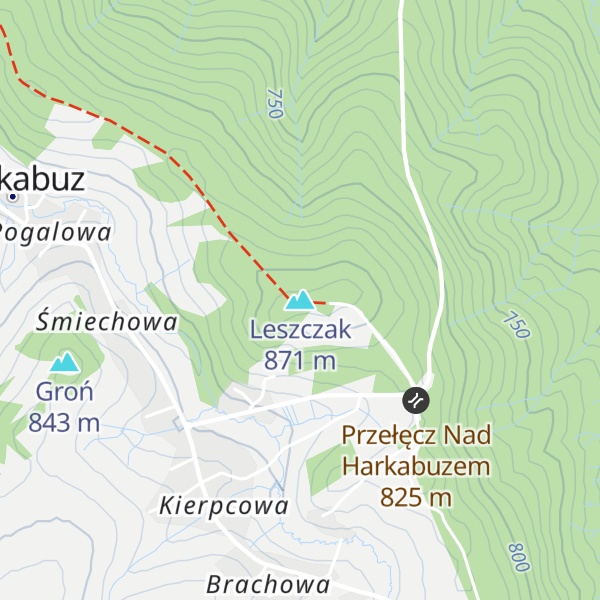 Map of Leszczak