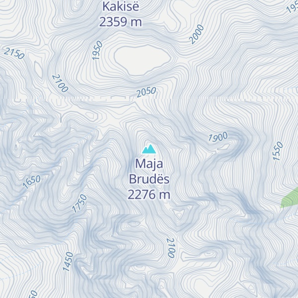 Map of Maja Brudës