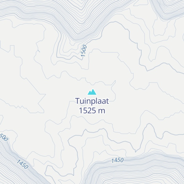 Map of Tuinplaat