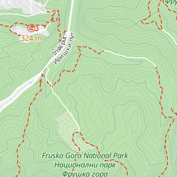 Map of Slatine