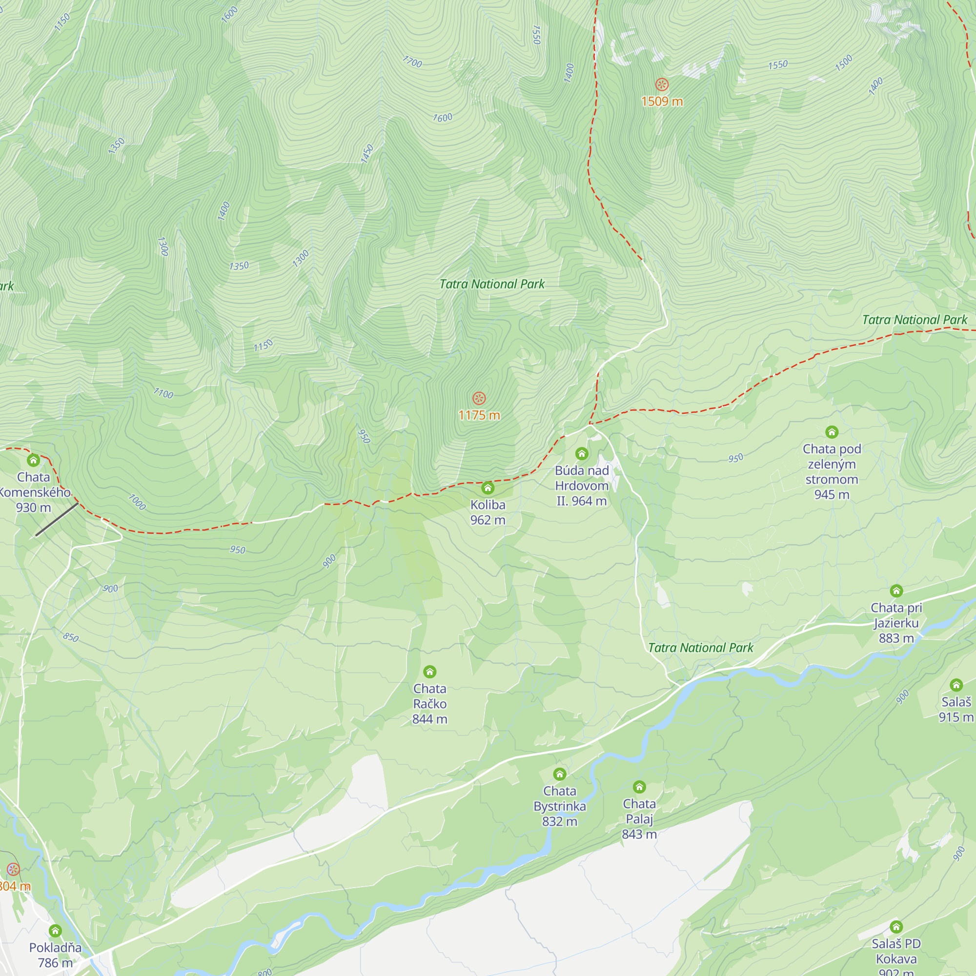 Koliba map