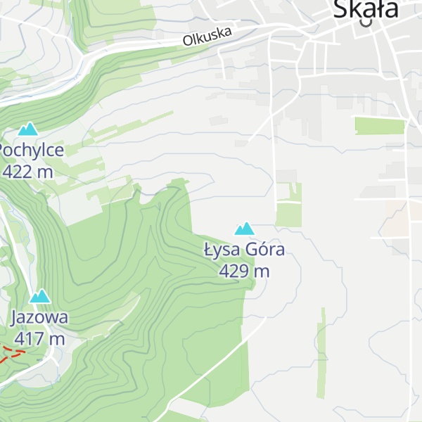Map of Schronisko Młodzieżowe Skała