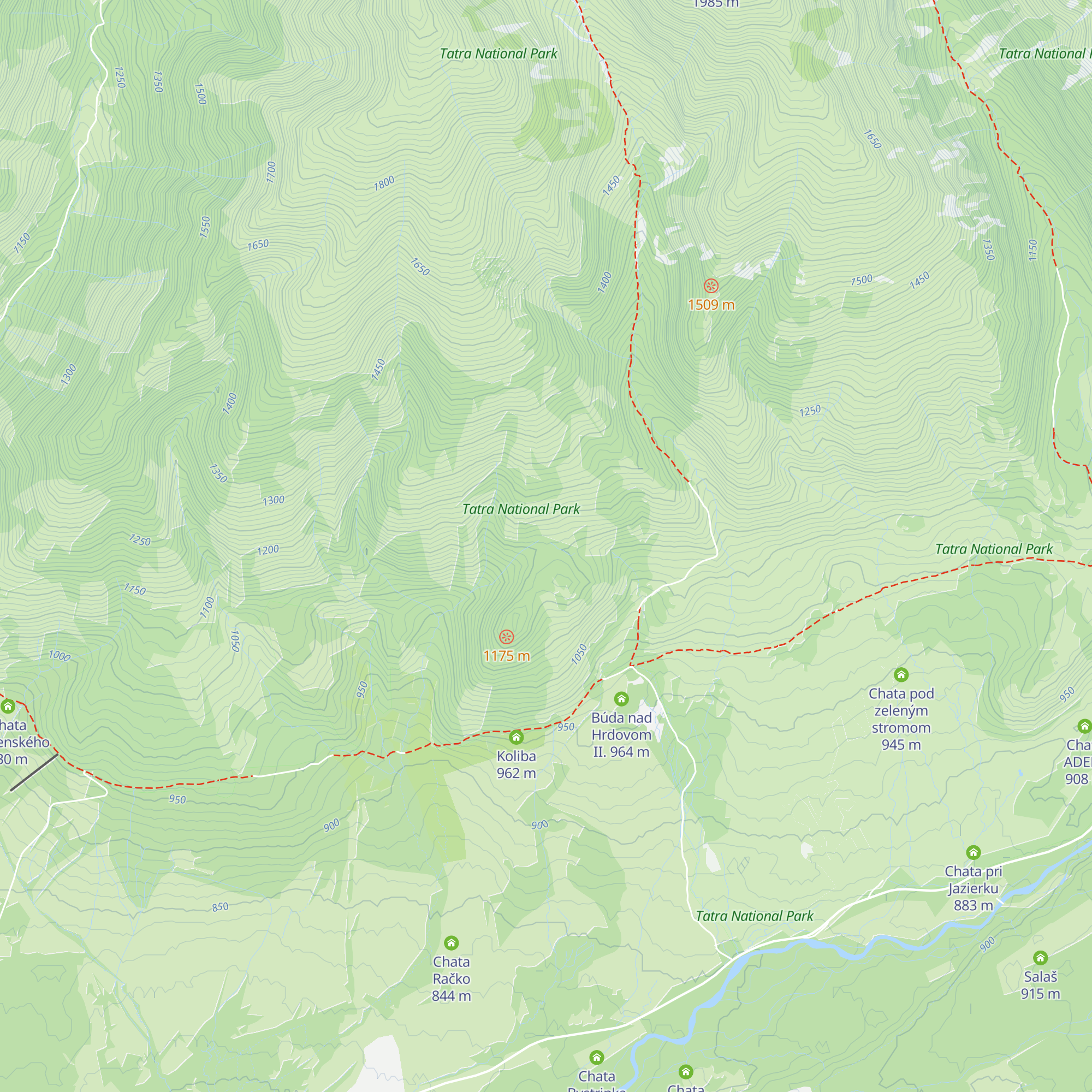 Suchý Hrádok map