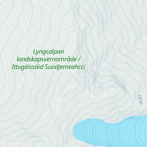 Map of Store Durmålstinden