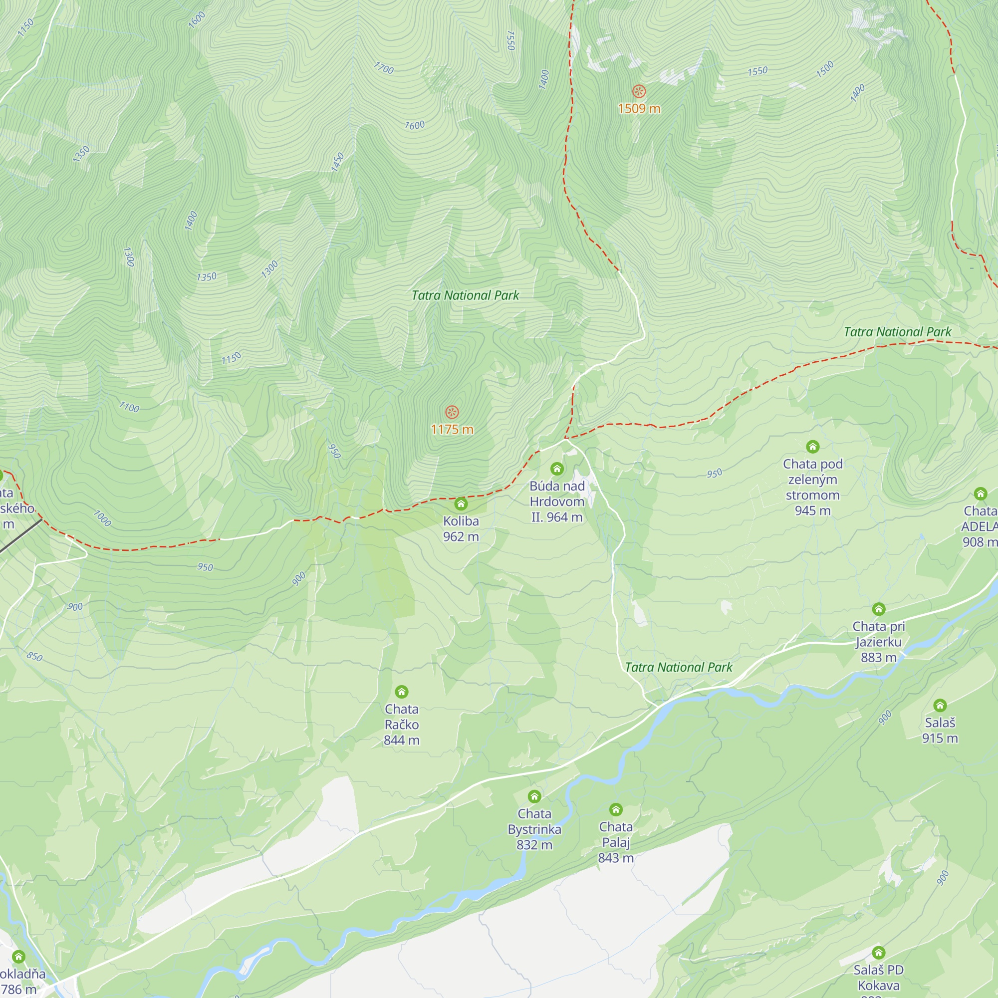 Suchý Hrádok (koliba) map