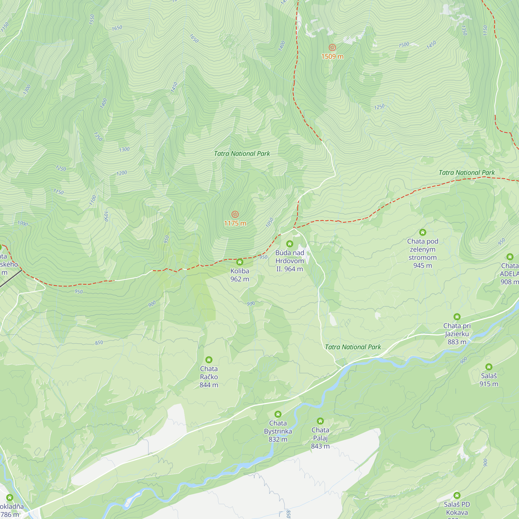 Suchý Hrádok (koliba) map