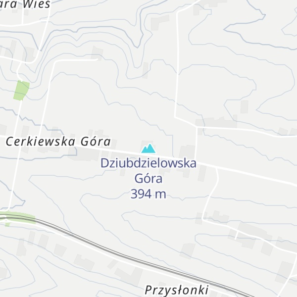 Map of Dziubdzielowska Góra