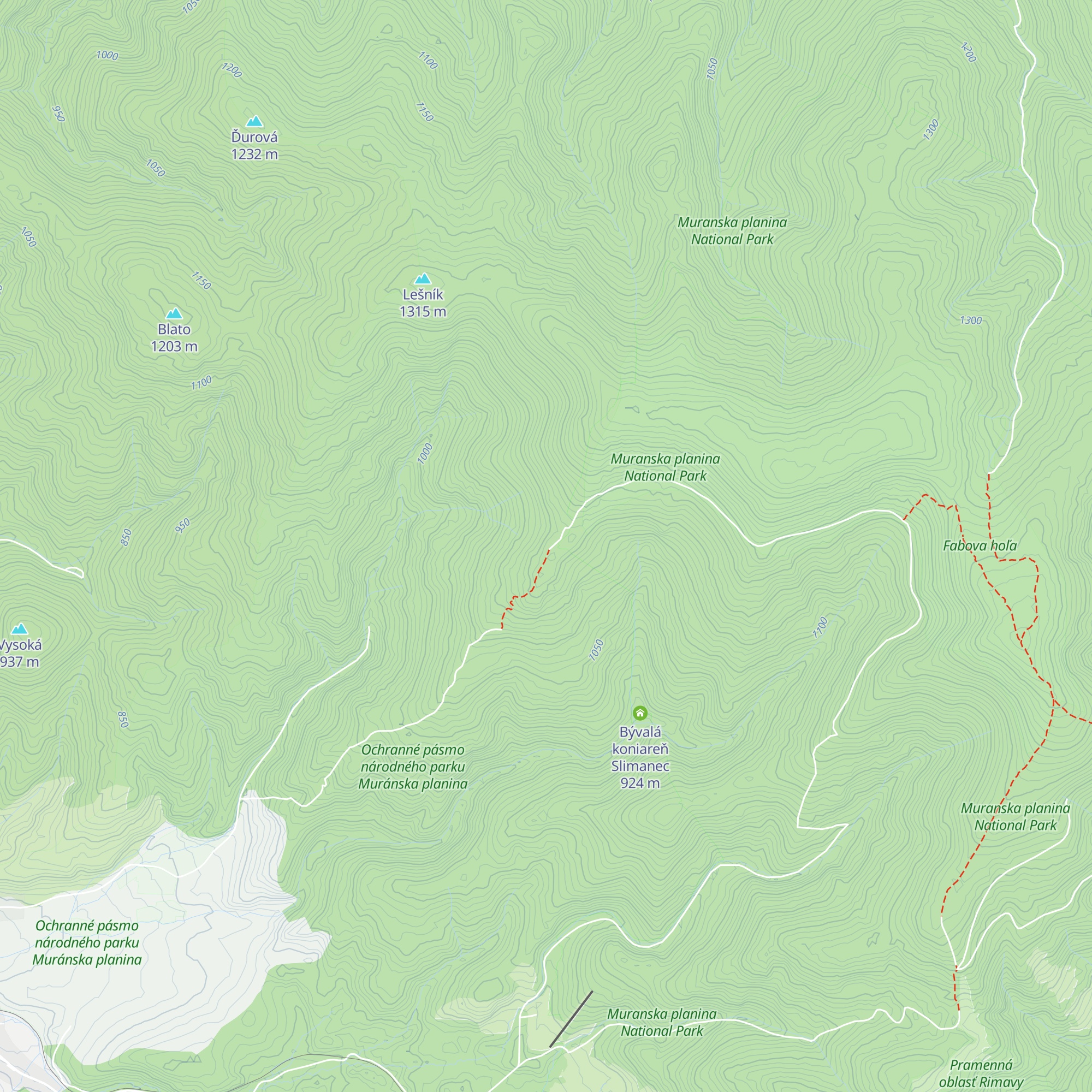 Poľovnícka chata Lešník map