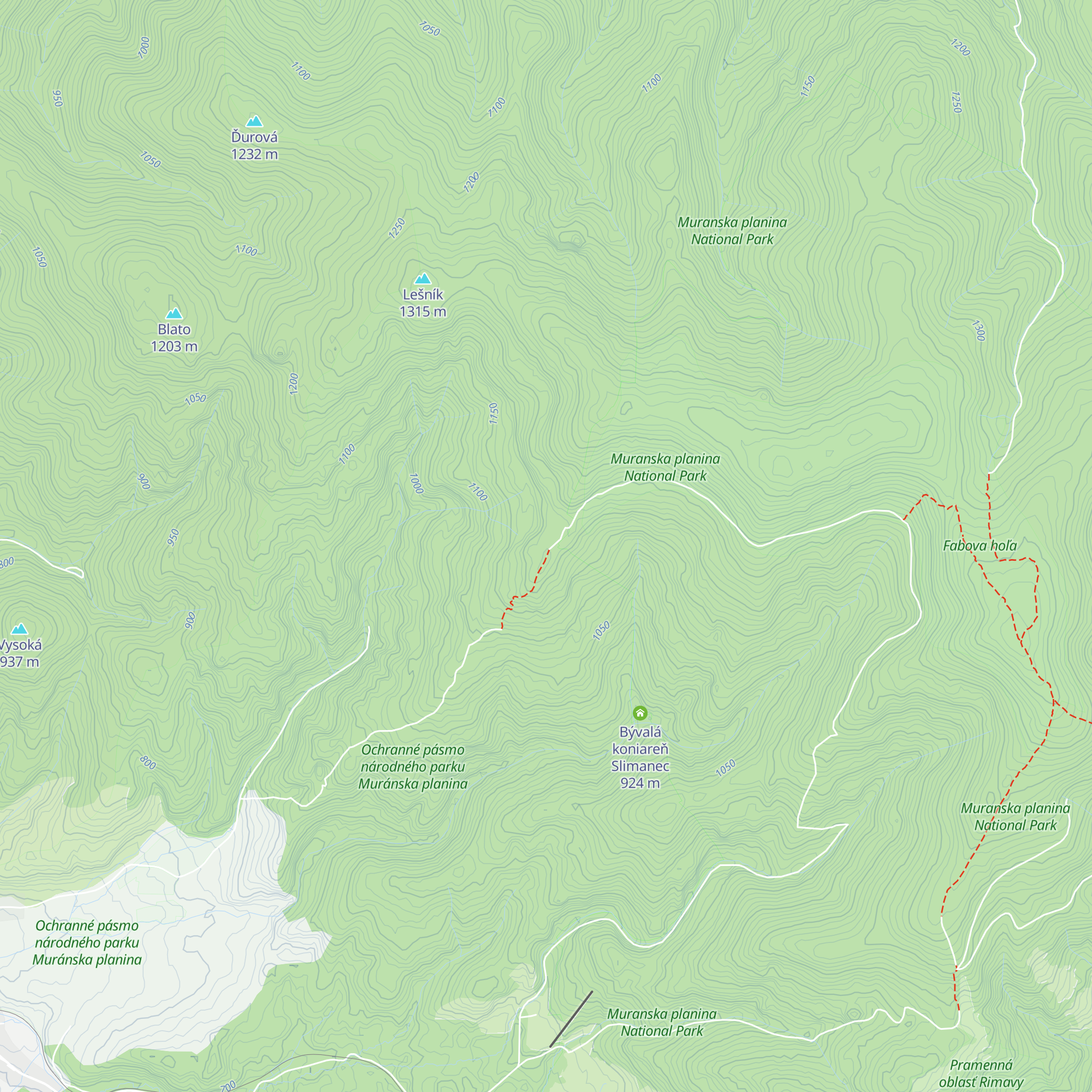 Poľovnícka chata Lešník map
