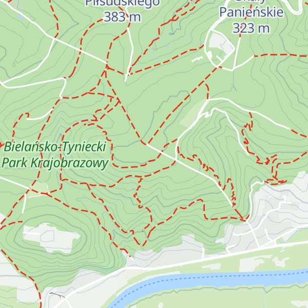 Map of Pustelnik
