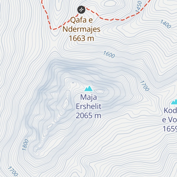 Map of Maja Ershelit