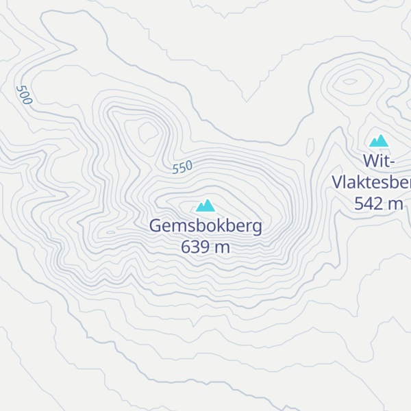 Map of Gemsbokberg