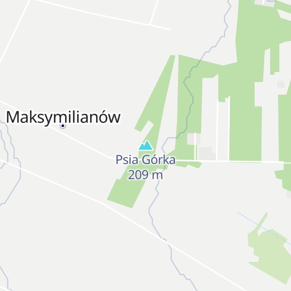 Map of Psia Górka