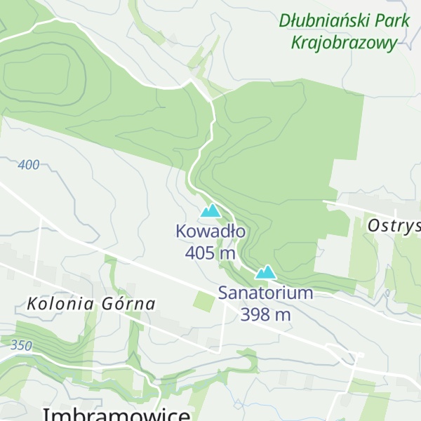 Map of Kowadło