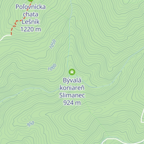 Map of Bývalá koniareň Slimanec