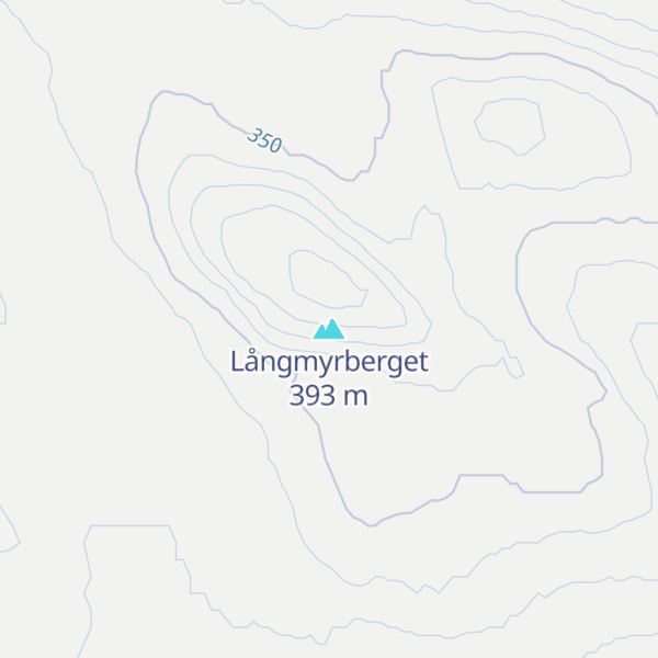 Map of Långmyrberget