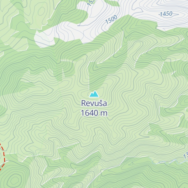 Map of Revuša