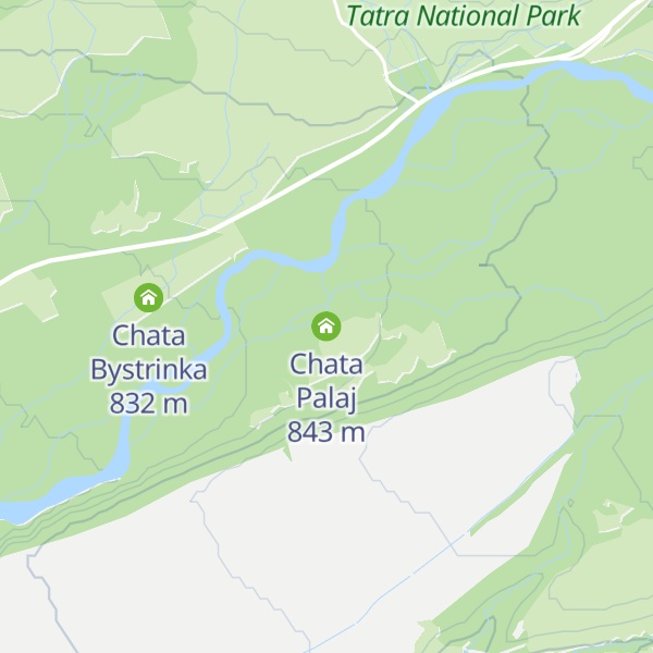Map of Chata Palaj