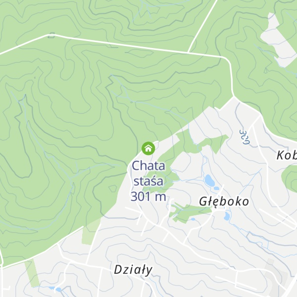 Map of Chata staśa