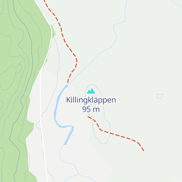Map of Killingkläppen