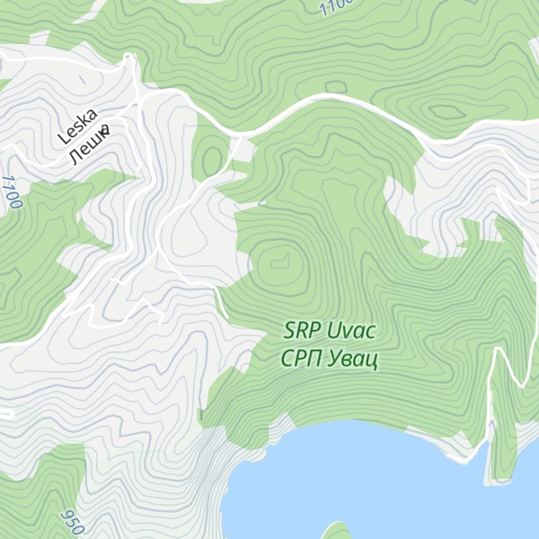 Map of Piskova glava