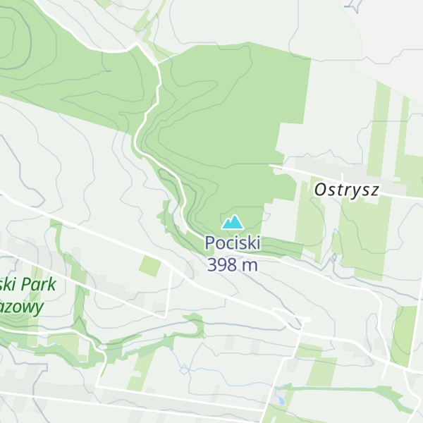 Map of Wielka Ostryszniańska Skała