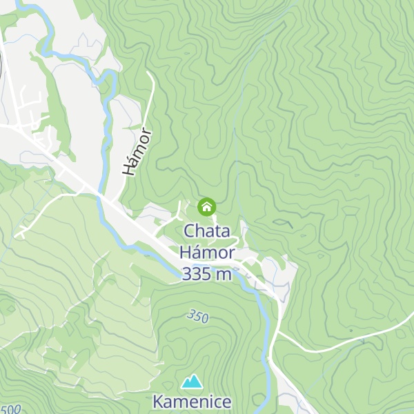 Map of Chata Hámor