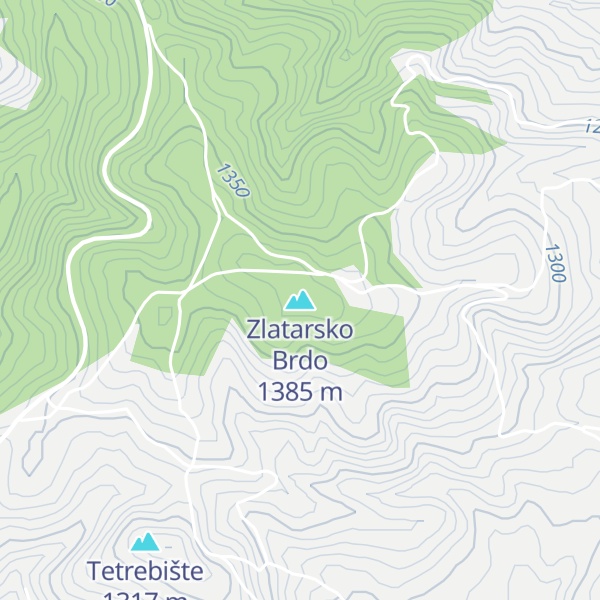 Map of Zlatarsko Brdo